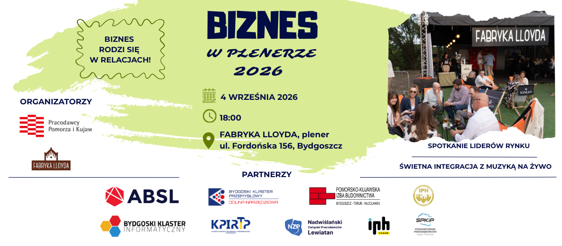Zapraszamy na piknik BIZNES W PLENERZE