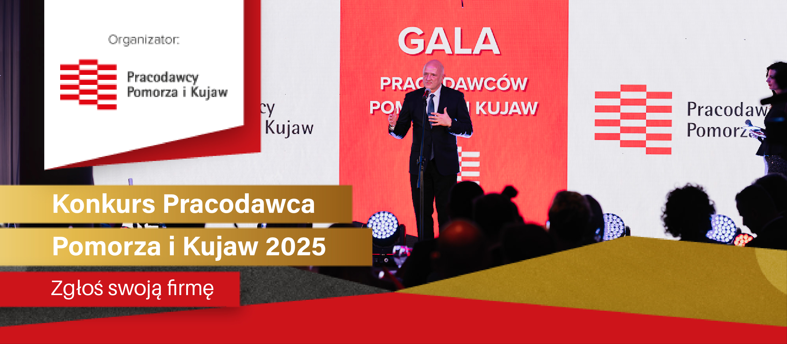 Zgłoszenia do konkursu ”Pracodawca Pomorza i Kujaw 2025”.