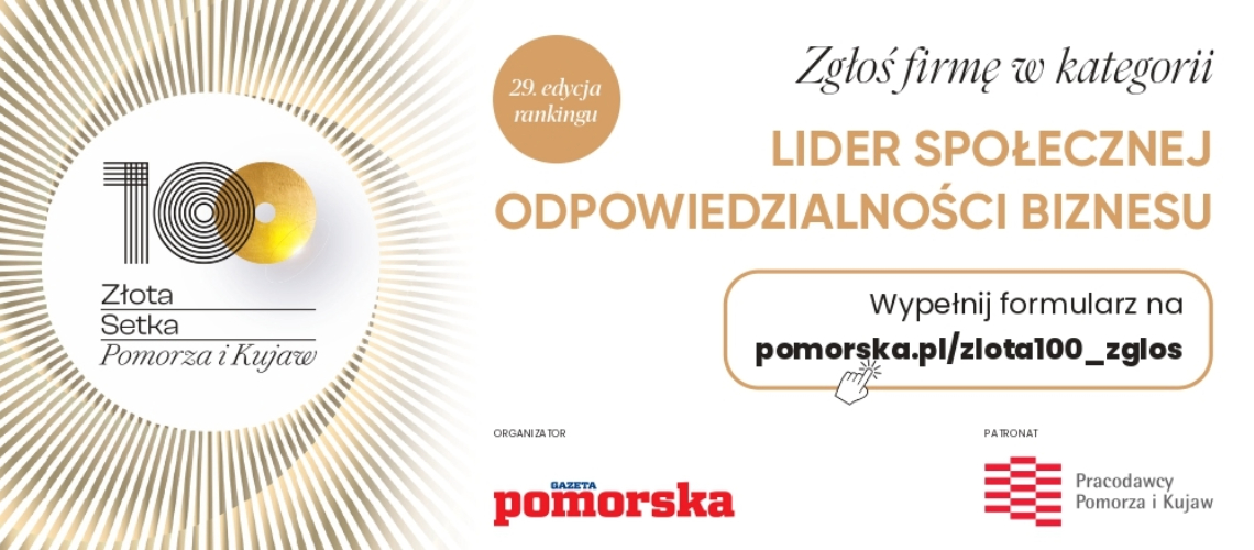 Rusza plebiscyt Złota Setka Pomorza i Kujaw 2025